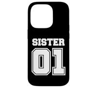 Enjoy World NO.1 Sister 01 Sport Style, Best Sister Ever Carcasa para iPhone 14 Pro