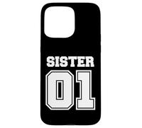 Enjoy World NO.1 Sister 01 Sport Style, Best Sister Ever Carcasa para iPhone 15 Pro MAX