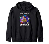 Enjoy Your Life Slowly Turtle Sloth Funny Sloths Turtles Sudadera con Capucha