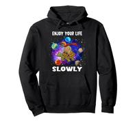 Enjoy Your Life Slowly Turtle Sloth Funny Sloths Turtles Sudadera con Capucha