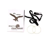 Enjoyer Silent Coin Visual desaparece Trucos de Magia The Raven Coin Magic Props Stage Magic Gimmick Accesorios