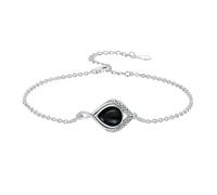 enjoylifecreative Pulsera celta para mujer, plata de ley 925, símbolo del infinito, pulsera con nudo celta, regalo para mujeres y niñas, Plata de ley, Sin gemas