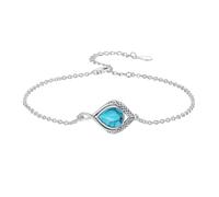 enjoylifecreative Pulsera celta para mujer, plata de ley 925, símbolo del infinito, pulsera con nudo celta, regalo para mujeres y niñas, Plata de ley, Sin gemas