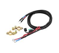 Enjoysolar Cable de batería 6mm² Controlador de carga solar y batería con fusible M8 Ojales (130)