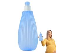 Enjuagador de baño multiusos: vaso de enjuague para bebés de 350 ml, diseño de recarga fácil, vaso de champú para verter | Accesorio de baño infantil de limpieza sin esfuerzo para lavado de cabello pa