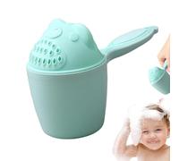 Enjuagador de cascada para bebé, taza de lavado de pelo de bebé con asa, taza de enjuague de champú de baño, taza creativa de enjuague para bebé, taza de champú reutilizable para bebé, taza de