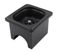 Enjuagadora de vidrio, operación con una sola mano Lavadora de limpieza de botellas Lavadora de vasos de vidrio automática de acero inoxidable Accesorio para fregadero para el (【FC-32】)