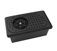 Enjuagadora de vidrio, operación con una sola mano Lavadora de limpieza de botellas Lavadora de vasos de vidrio automática de acero inoxidable Accesorio para fregadero para el (【FC-33】)