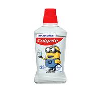 COLGATE Enjuague Bucal Minions anticaries para niños 6-12 años, sin alcohol 250ml