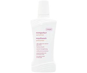 ENJUAGUE BUCAL ANTICARIES DIENTES SENSIBLES | Vegano | Protección y frescor, 500 ml, +6 años de ZIAJA