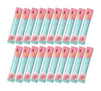 Enjuague Bucal Monodosis 10ml x 20 Sticks, Colutorio Portátil para Aliento Fresco y Cuidado Oral, Formato de Viaje Desechable con Sabor a Melocotón, Limpieza Dental en Cualquier Lugar