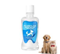 Enjuague bucal para perros, enjuague bucal para perros y gatos Tooth care | Aditivo para el agua de bebida, protege contra la placa y el sarro, enjuague bucal para perros
