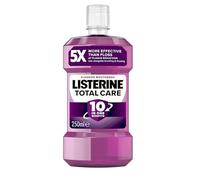 Listerine - Enjuague bucal antibacteriano Total Care Clean Mint 250 ml, paquete de 3