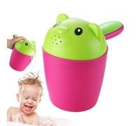 Enjuague de taza de baño, taza de enjuague de champú, enjuague de baño en cascada, cucharas de champú, rociador de agua para baño, achicador de agua para baño de bebé, taza para la hora del baño, mang