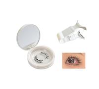 Enjuvie Magnetic Eyelashes Kit, Enjuvie Magnetic Lashes, Magnetic Lashes with Applicator Enjuvie, Double Sided Magnetic Eyelashes, Reusable Glueless Magnetic Eyelashes Natural Look (1set,USB09)