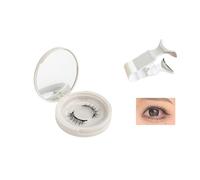 Enjuvie Magnetic Eyelashes Kit, Enjuvie Magnetic Lashes, Magnetic Lashes with Applicator Enjuvie, Double Sided Magnetic Eyelashes, Reusable Glueless Magnetic Eyelashes Natural Look (1set,USB03)