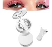 Enjuvie Magnetic Eyelashes with Applicator,2025 New Enjuvie Magnetic Lash Kit, Waterproof Magnetic Eye lashes Kit Easy To Put On,Reusable No Glue/Liner Needed Effortless Natural Look Glam (A5)