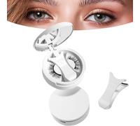 Enjuvie Magnetic Eyelashes with Applicator,2025 New Enjuvie Magnetic Lash Kit, Waterproof Magnetic Eye lashes Kit Easy To Put On,Reusable No Glue/Liner Needed Effortless Natural Look Glam (A8)