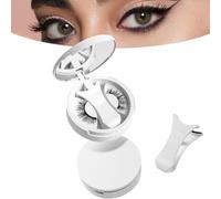 Enjuvie Magnetic Eyelashes with Applicator,2025 New Enjuvie Magnetic Lash Kit, Waterproof Magnetic Eye lashes Kit Easy To Put On,Reusable No Glue/Liner Needed Effortless Natural Look Glam (A2)
