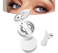 Enjuvie Magnetic Eyelashes with Applicator,2025 New Enjuvie Magnetic Lash Kit, Waterproof Magnetic Eye lashes Kit Easy To Put On,Reusable No Glue/Liner Needed Effortless Natural Look Glam (A7)