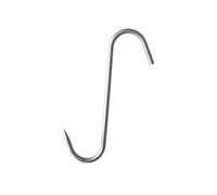 ENJY Gancho cárnicos Ganchos En Forma De S 620CS Ganchos S Ganchos para Carne Deshuesar La Carne Gancho para Carne, Carnicero, Ahumado, Acero Inoxidable, Carnicero, Carnicería, Metal