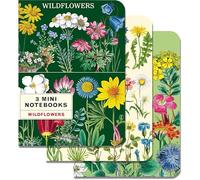 Enkaustikos Cavallini & Co. Mini Notebook Set- Wildflowers 2