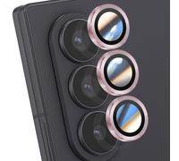 Enkay Protección de lente de cámara para Galaxy Z Fold 7 triple lente, Rosa