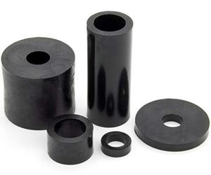 Enkotrade 25 piezas de espaciadores para M8 | 15 x 8,4 x 12,5 mm | Espaciadores redondos de plástico, arandelas, espaciadores, casquillos de rodamientos, discos espaciadores, casquillos roscados