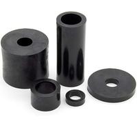Enkotrade 4 piezas de arandelas espaciadoras para M8 | 15 x 8,4 x 12,5 mm | Espaciadores redondos de plástico, arandelas, espaciadores, casquillos de rodamientos, arandelas de distancia, casquillos
