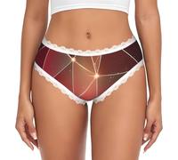 EnkzpoHen Bragas de encaje para mujer, con estampado de constelación de galaxia, ligeras, sedosas, invisibles, invisibles, blanco, S