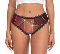 EnkzpoHen Bragas de encaje para mujer, con estampado de constelación de galaxia, ligeras, sedosas, invisibles, invisibles, Negro, L