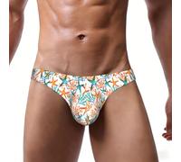 EnkzpoHen Calzoncillos elásticos para hombre con estampado de estrella de mar marina y coral, elegantes, cómodos y suaves, Negro, 4XL