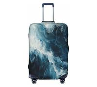 EnkzpoHen Within The Tides - Funda elástica para maleta, adecuada para viajes de negocios y vacaciones (S a XL), Black, S