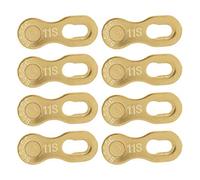 Enlace de cadena de bicicleta Cadena de bicicleta de acero Conjunto de bicicleta Accesorio de ciclismo de enlace de cadena de liberaci¨®n r¨¢pida para cadena de 11 velocidades(dorado)