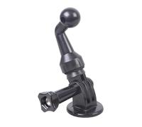 Enlace de junta esférica de plástico ABS resistente de 17 mm para equipo de blogs, accesorios de cámara de acción, soporte de teléfono inteligente modificable