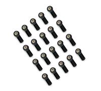 Enlace del Chasis para Axial para SCX10 para Traxxas para TRX4 D90 para Tamiya CC01 1/10 RC Cars Crawler 20 Piezas M3 Extremo De Barra De Acoplamiento Rótula Cabeza De Bola