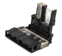 Enlace fusible para Nissan Micra K12 2002-2010 y Note E11 2006-2013, ABS fusible de repuesto para 2438079908 24380-79908 conector eléctrico automotriz negro, repuesto del sistema eléctrico del coche