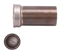 Enlace Medio De Escape Motocicleta para 60mm 51mm DB Killer Silenciador De Flujo De Escape Motocicleta Silenciador Eliminador De Sonido Y Ruido Tubo Silenciador Nonuin Tubo Intermedio(51mm 7)
