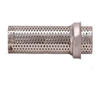 Enlace Medio De Escape Motocicleta para 60mm 51mm DB Killer Silenciador De Flujo De Escape Motocicleta Silenciador Eliminador De Sonido Y Ruido Tubo Silenciador Nonuin(51mm 2)