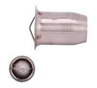 Enlace Medio De Escape Motocicleta para 60mm 51mm DB Killer Silenciador De Flujo De Escape Motocicleta Silenciador Eliminador De Sonido Y Ruido Tubo Silenciador Nonuin Tubo Intermedio(60mm 2)