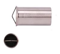 Enlace Medio De Escape Motocicleta para 60mm 51mm DB Killer Silenciador De Flujo De Escape Motocicleta Silenciador Eliminador De Sonido Y Ruido Tubo Silenciador Nonuin(51mm 6)