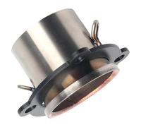 Enlace Medio De Escape Motocicleta para Hyosung 150 125 250 400 650 500 R Silenciador Tubo Escape Acero Inoxidable para Motocicleta Adaptador Escape Silenciadores Extremo Motocicleta Tubo Intermedio