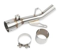 Enlace Medio De Escape Motocicleta para Kawaskai Z 900 Z900 Z900e 2017 2018 2019 2020 2021 2022 2023 Silenciador Tubo Conexión Medio Silenciadores Extremo Escape Motocicleta