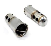 Enlace Medio De Escape Motocicleta para Suzuki GSXR600 GSXR750 GSXR1000 SFV650 GSX650F TL1000S GSX1400 51mm Extremo Frontal DB Killer Silenciador Escape Motocicleta DB Killer