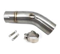 Enlace Medio De Escape Motocicleta para Suzuki para GSXR 600 750 K11 2011 2012 2013 2014 2015 Tubo Silenciador De Escape Tubo Conexión Medio 51MM Silenciadores De Extremo