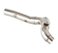 Enlace Medio De Escape Motocicleta para Yamaha para Tenere 700 2019 2020 2021 2022 2023 Silenciadores De Extremo Escape Motocicleta Silenciador Conexión Medio 51 Mm Slip-on