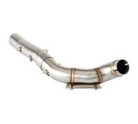 Enlace Medio De Escape Motocicleta para Yamaha para Tenere 700 T7 T700 XTZ 700 2019-2023 Silenciador De Escape Antideslizante Conexión Medio Silenciadores Extremo 51 Mm