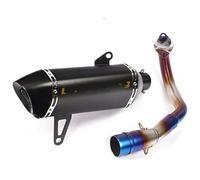 Enlace Medio De Escape Motocicleta para Yamaha Xmax 300 250 Xmax 250 300 2017 2018 Silenciador del Sistema De Escape De La Motocicleta con DB Killer Tubo Intermedio(4)