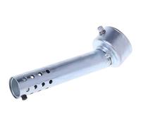 Enlace Medio De Escape Motocicleta Tubo De Escape En Ángulo para Motocicleta Deflector De Extremo Silenciador DB Killer Longitud De Codo Sección Media del Escape De Motocicleta Tubo Intermedio