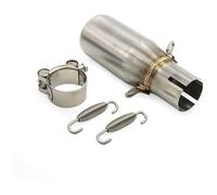 Enlace Medio Escape para P&iaggio para BEVERLY300 MP3 2009-2016 Silenciador De Escape De Motocicleta Tubo De Conexión Central Sistema De Escape Deslizante Tubo Intermedio